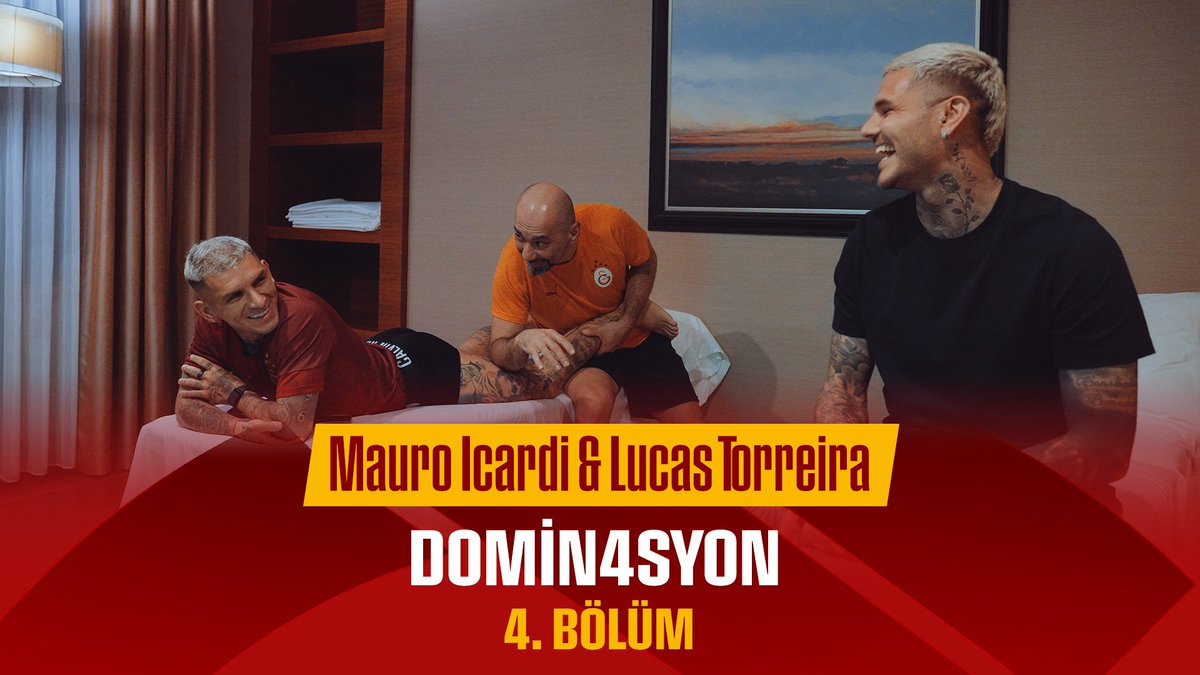 💬 DOMİN4SYON | Mauro Icardi & Lucas Torreira - 4. Bölüm 🏆 Şampiyonluğa giden yolda oyuncularımızla gerçekleştirdiğimiz keyifli sohbet YouTube Katıl Sarı-Kırmızı Paket ve GSPlus Premium üyelerine öncelikli olarak YAYINDA! ✅ Tamamını izlemek için 👇