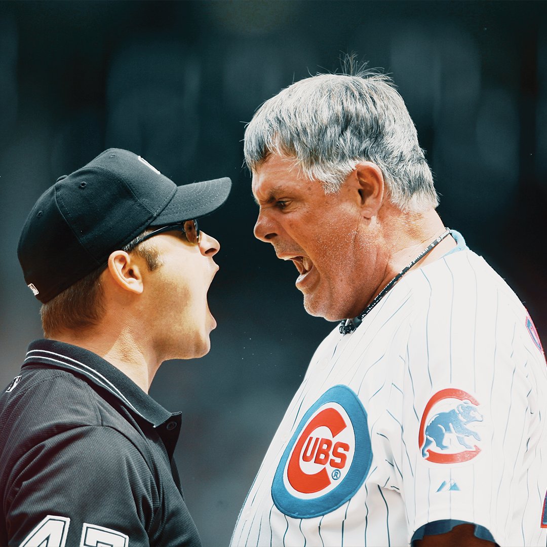 𝐉𝐮𝐧𝐞 𝟐, 𝟐𝟎𝟎𝟕 Lou Piniella gets ejected for the 1st time as Cubs manager! LOUUUUUUUUU