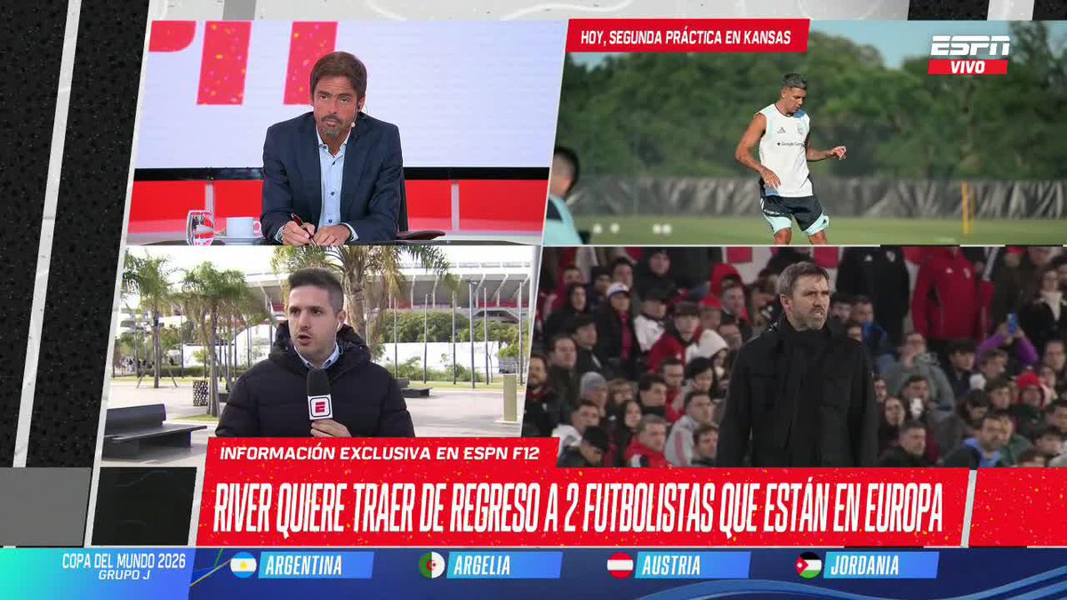 😳🔥River negocia para REPATRIAR a MASTANTUONO Y ECHEVERRI