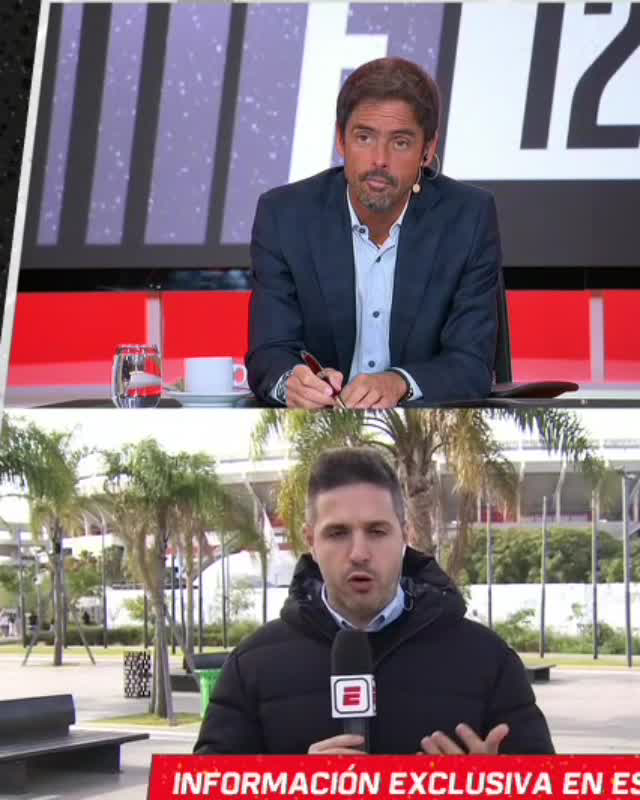 🚨 ¿PEGAN LA VUELTA? Informa Juan Patricio Balbi que River está interesado en repatriar en condición de cedidos al DIABLITO ECHEVERRI y a FRANCO MASTANTUONO... 📺 #ESPNF12 | #DisneyPlus Plan Premium