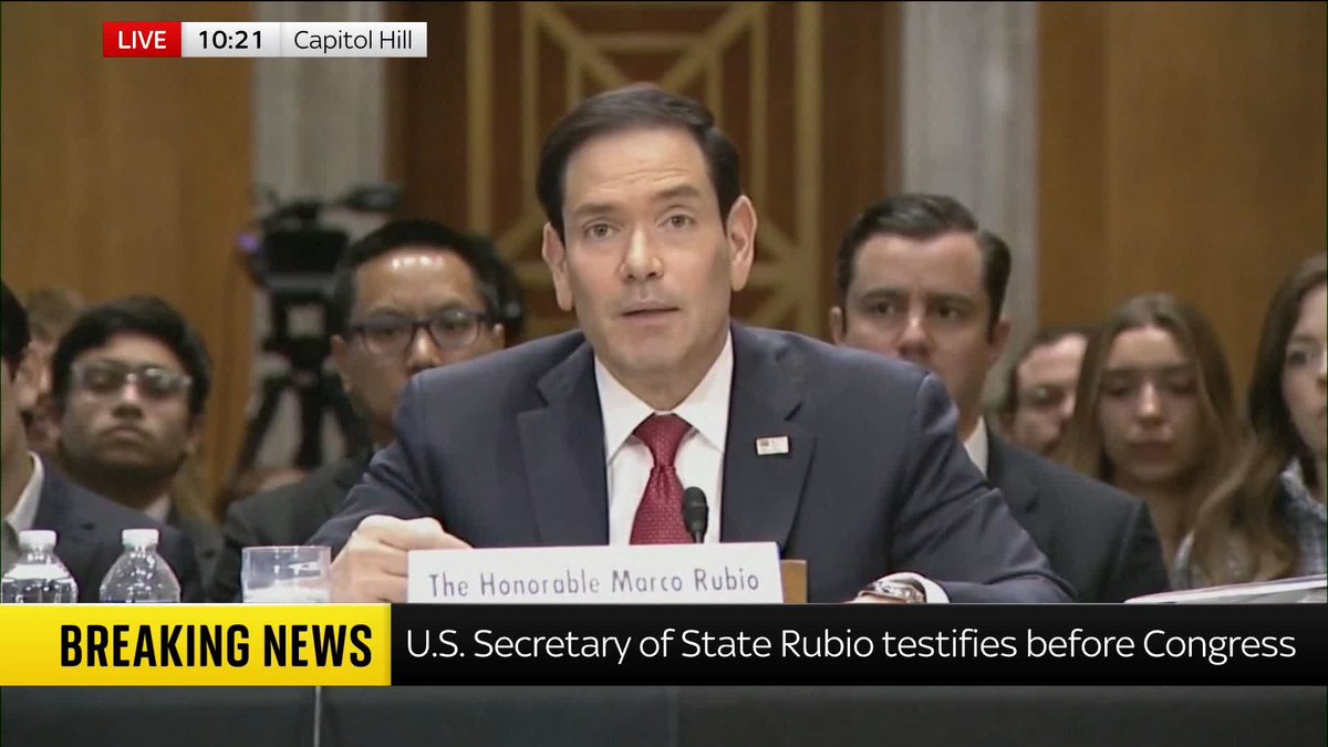 "The United States Government is not a charity. We are not here to play social worker. We are here to win." Secretary of State Marco Rubio testifies before Congress at a Senate Foreign Relations Committee, his first appearance since the Iran war began 📺 Sky 501, Virgin 602