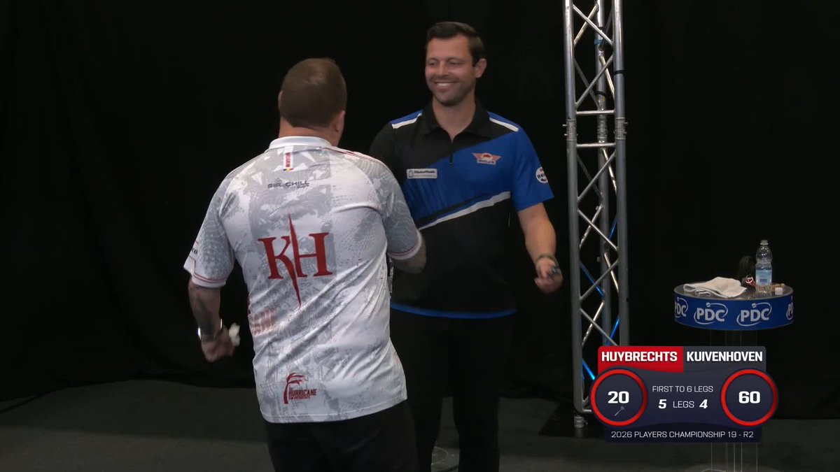 HUYBRECHTS HUNTS DOWN CROSS! Kim Huybrechts hunt for a place at the World Matchplay continues, as the Hurricane beats Maik Kuivenhoven 6-4! 📺 #PC19