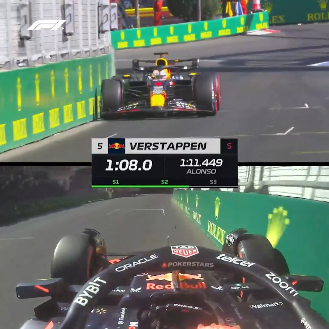 With one sector to go, it looked like pole was impossible. 0.204s to find, with just a few corners remaining 💨 Then... Max Verstappen happened 😮💨 #F1 #MonacoGP