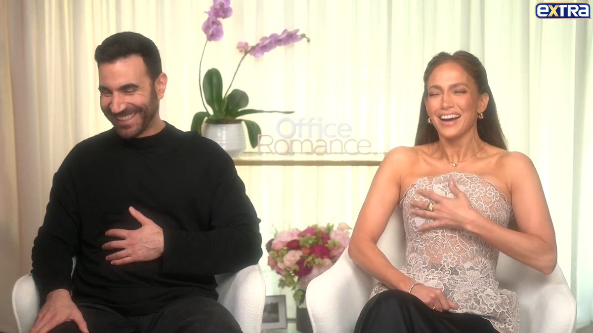 Jennifer Lopez (jlo) reacts to #OffCampus featuring "On the Floor" and iconic #Grammys look and talks meeting Mika Abdalla! 🙌🔥 Full interview 🔗: