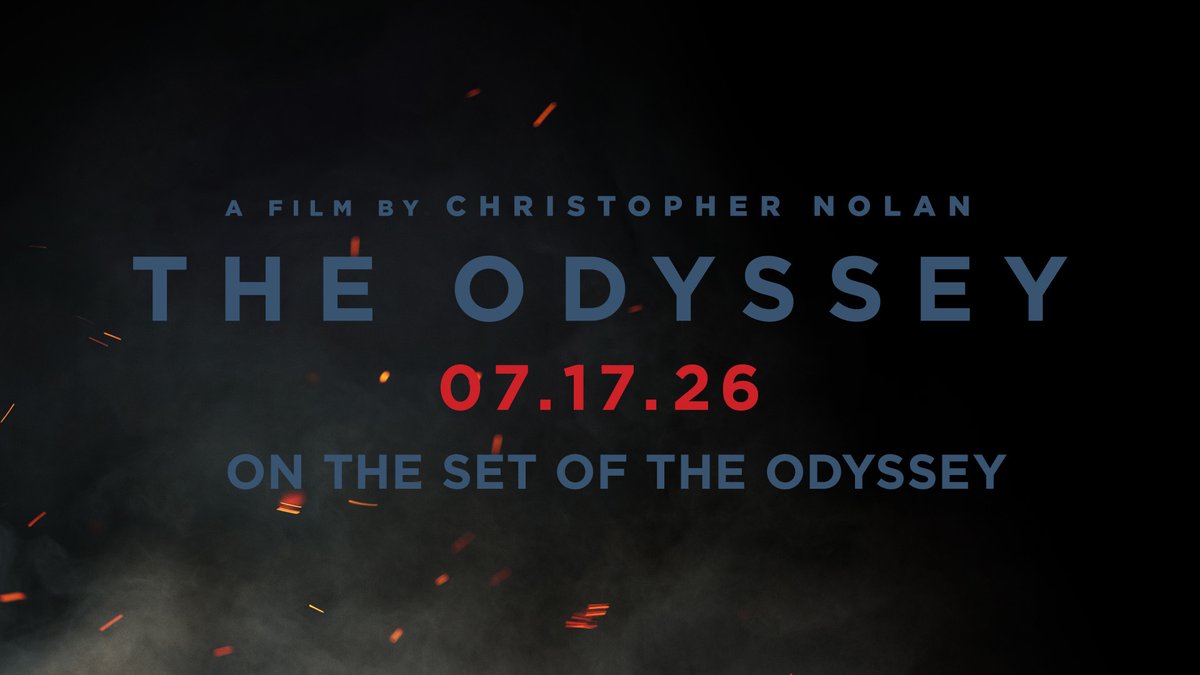 First behind-the-scenes teaser for Christopher Nolan's ‘THE ODYSSEY’. In theaters on July 17.