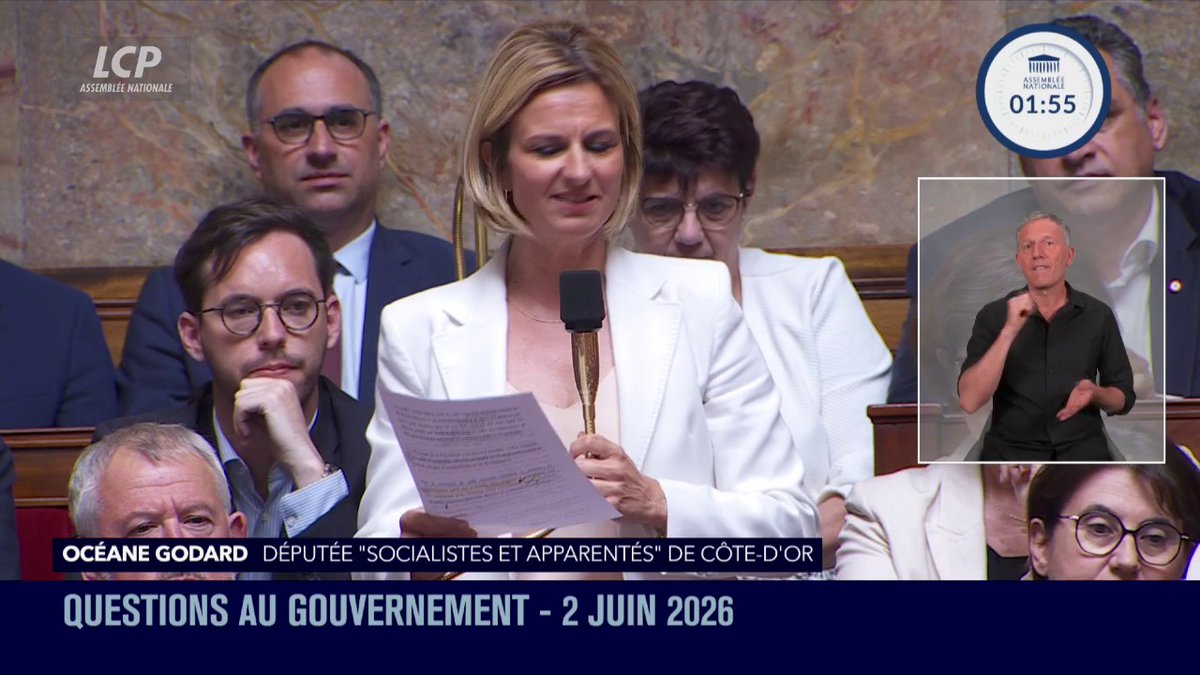 [ 🇫🇷 FRANCE ] 🔸 La députée socialiste Océane Charret-Godard plaide pour l’inscription à l’ordre du jour de l’Assemblée nationale d’une loi intégrale contre les violences faites aux femmes et aux enfants. 🔸 Elle demande également l’instauration d’une peine d’inéligibilité pour les élus condamnés pour ce type de violences.