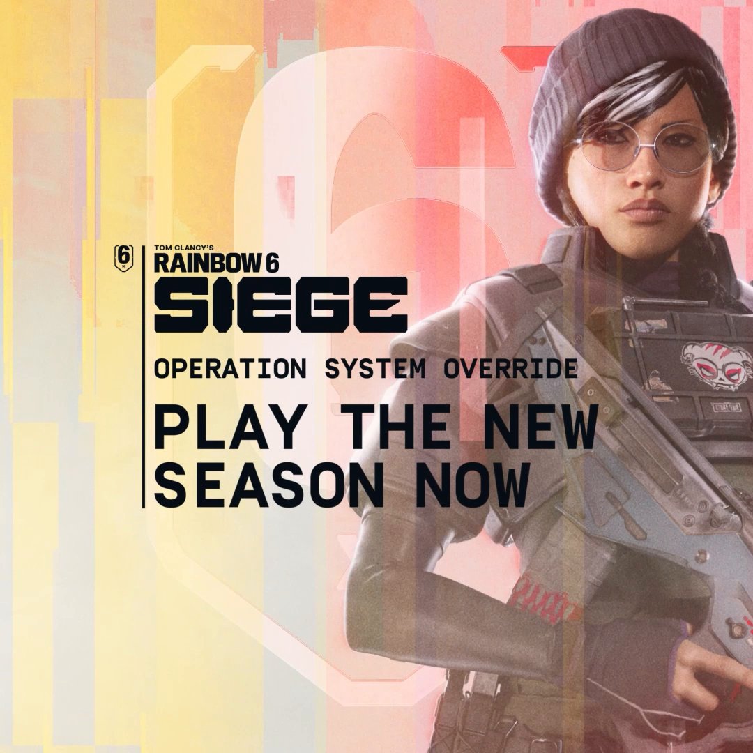 Operation System Override is now live! Will you be the first Champion 3.0? 👑 🏆 Ranked Overhaul [3.0] 🎰 New Calypso Casino map 😈 Dokkaebi Remaster 🔫 New XK23 Assault Rifle ⚙️ Major Balancing Update ✨ New Modernized maps 🖱️ M&amp;K Support on Consoles 🔁 Rotating trial Operators