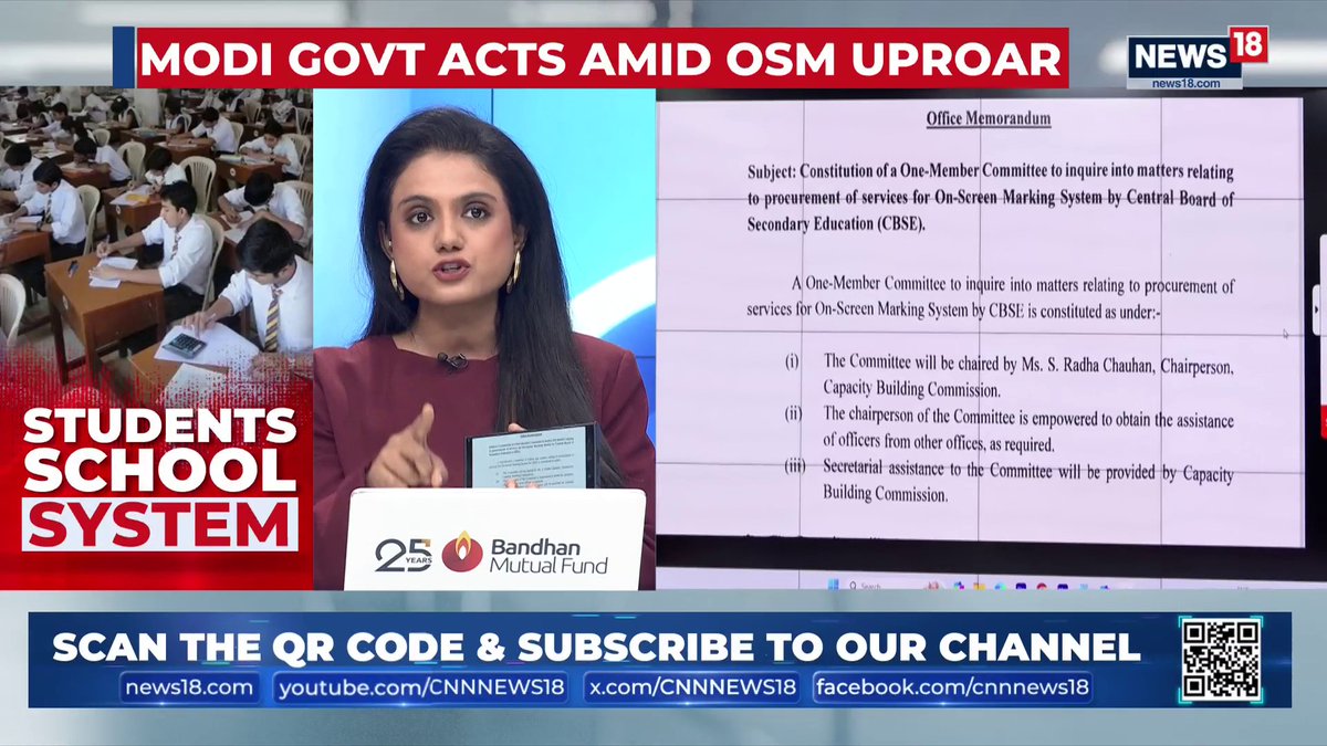 Not defending Modi Sarkar. Fiasco over NEET & CBSE was wrong, not defendable. But bigger mistake would be not to take corrective action. Fortunately, Modi Sarkar has started big clean-up of System immediately. CBSE Chairman & Secretary TRANSFERRED. A one-member inquiry committee headed by S. Radha Chauhan has been constituted to probe the procurement of On-Screen Marking (OSM) services by CBSE. The panel will submit its report within 1 month. ACCOUNTABILITY WILL BE FIXED. Reason why Parliamentary Education Committee Chief Digvijaya Singh had said yesterday, “Must Trust PM and the System. No injustice will be done to any student.” But I would also like HM .Amit Shah Ji to personally look if there is any DELIBERATE SABOTAGE ATTEMPT to disturb Social Harmony. I'm raising suspicion on one specific incident today. CBSE's re-evaluation portal today reportedly faced a major cyber attack after results were declared. According to CBSE, the portal received over 15 lakh hits within minutes of launch and recorded more than 1 lakh unauthorized access attempts. Authorities say security measures were activated and the incident is under investigation. Under present conditions when all possible efforts are being made to force Gen-Z to come on streets & turn Bharat into Bangladesh-Nepal, such instances definitely don't look normal.