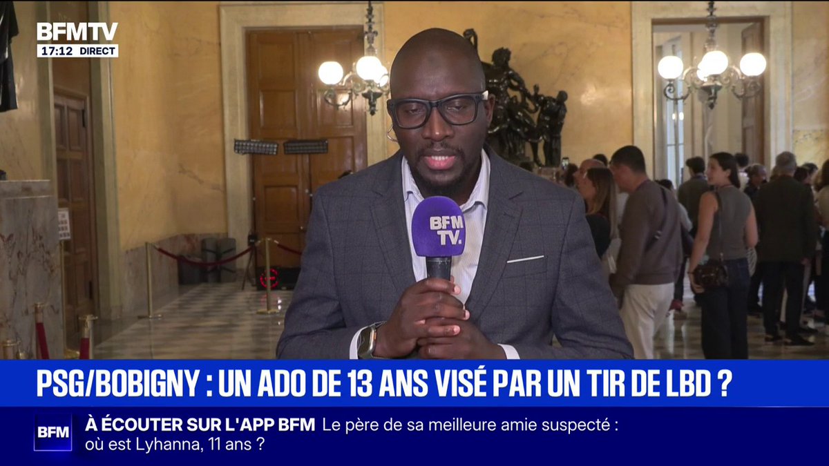 Adolescent blessé à l'œil à Bobigny: un policier "a tiré son LBD en direction du jeune homme" affirme le député LFI Aly Diouara