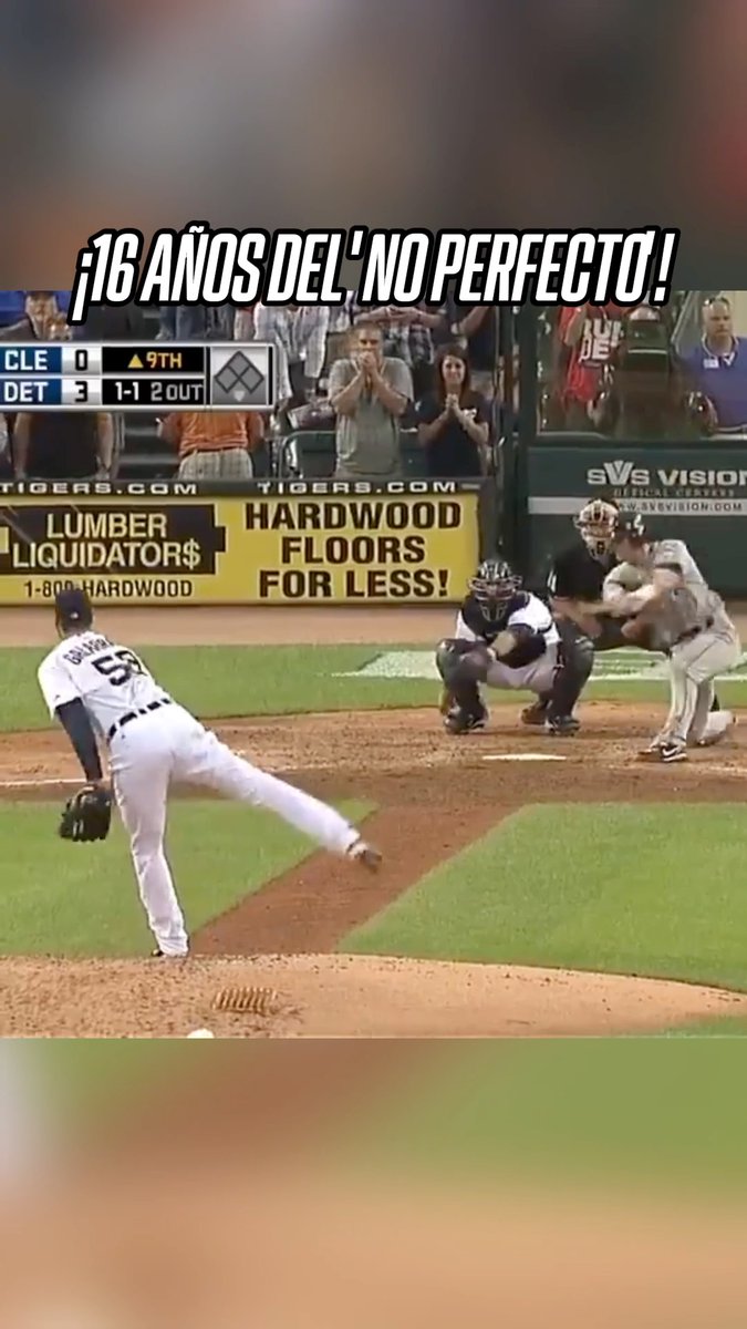 ¡SE CUMPLEN 16 AÑOS DE UN JUEGO PERFECTO DE 28 OUTS! Armando Gallaraga se quedó muy cerca de la gloria y por una mala decisión del umpire Jim Joyce se le negó el JUEGO PERFECTO al venezolano 🤯⚾