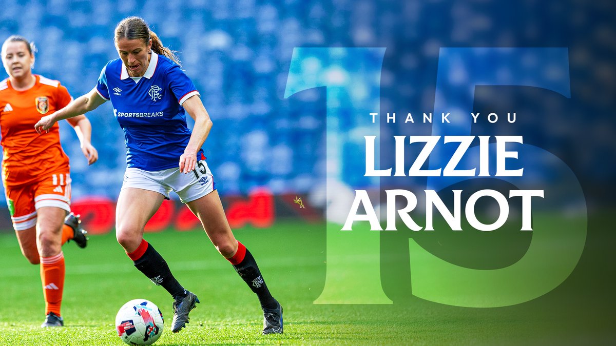 💙 Thank You for Everything, Lizzie Arnot.