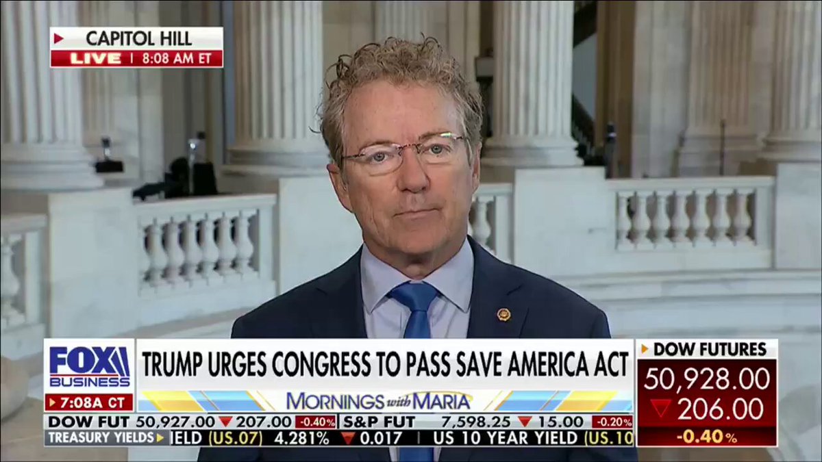 I tried to end welfare for refugees and illegal aliens one month ago. 30 Republicans voted against me. Every single Democrat opposed it. This is the problem. There's no desire to address this issue.