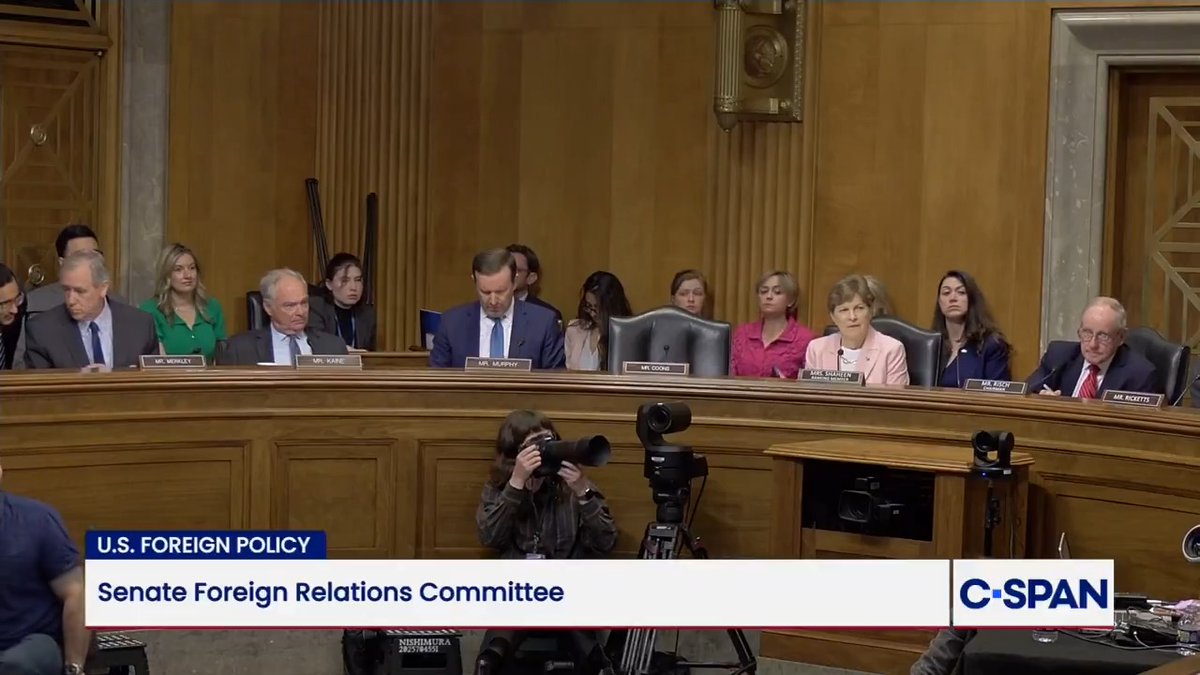 😆 Sec. Rubio: "You look like Ricketts. I apologize. You threw me off a second." Sen. Mike Lee: "Bald is beautiful. We can't help that."
