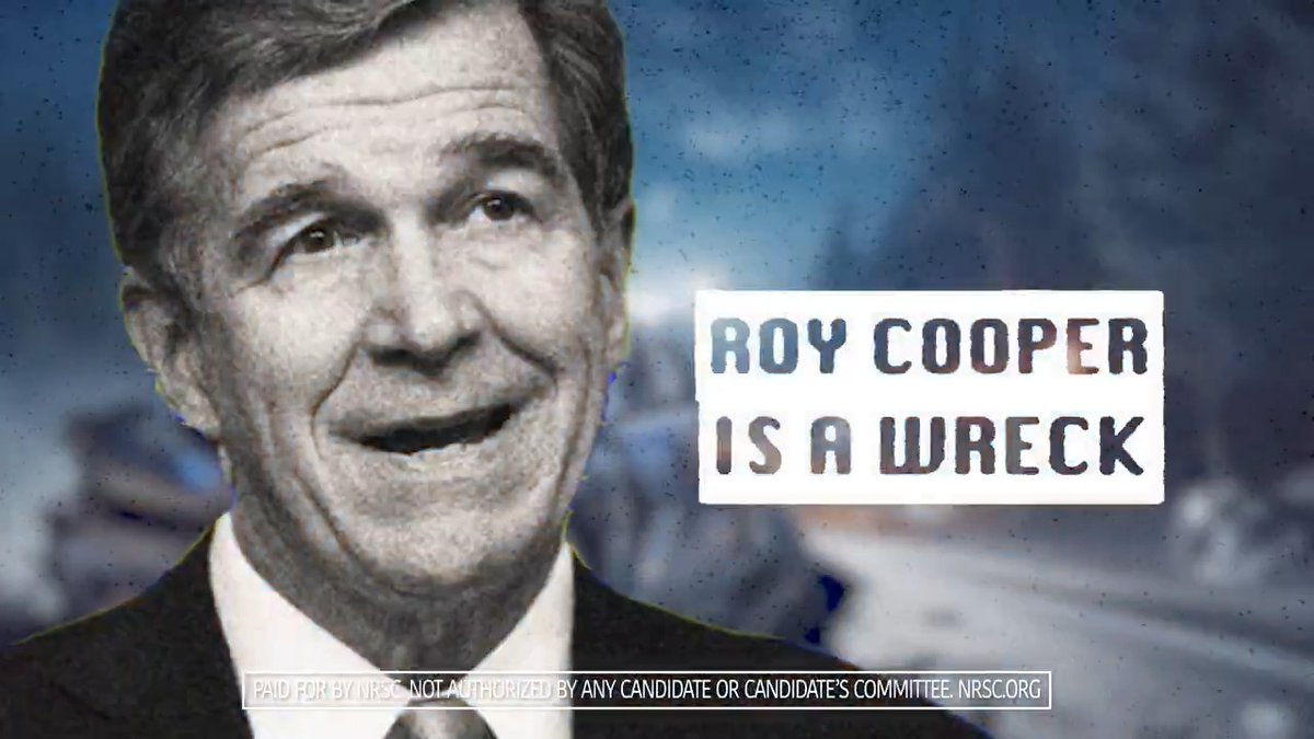 North Carolina can't trust Roy Cooper. He released violent criminals onto the streets, raised taxes on working families, and was nowhere to be found when disaster struck. Cooper isn't just off course — he's a wreck.