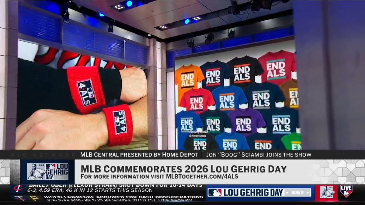Boog Sciambi has been unrelenting in his push to spread awareness and help find a cure for ALS. The Chicago Cubs broadcaster joined MLB Central to discuss a few ongoing initiatives and share ways that people can contribute toward research efforts. ProjectMainst | #LouGehrigDay