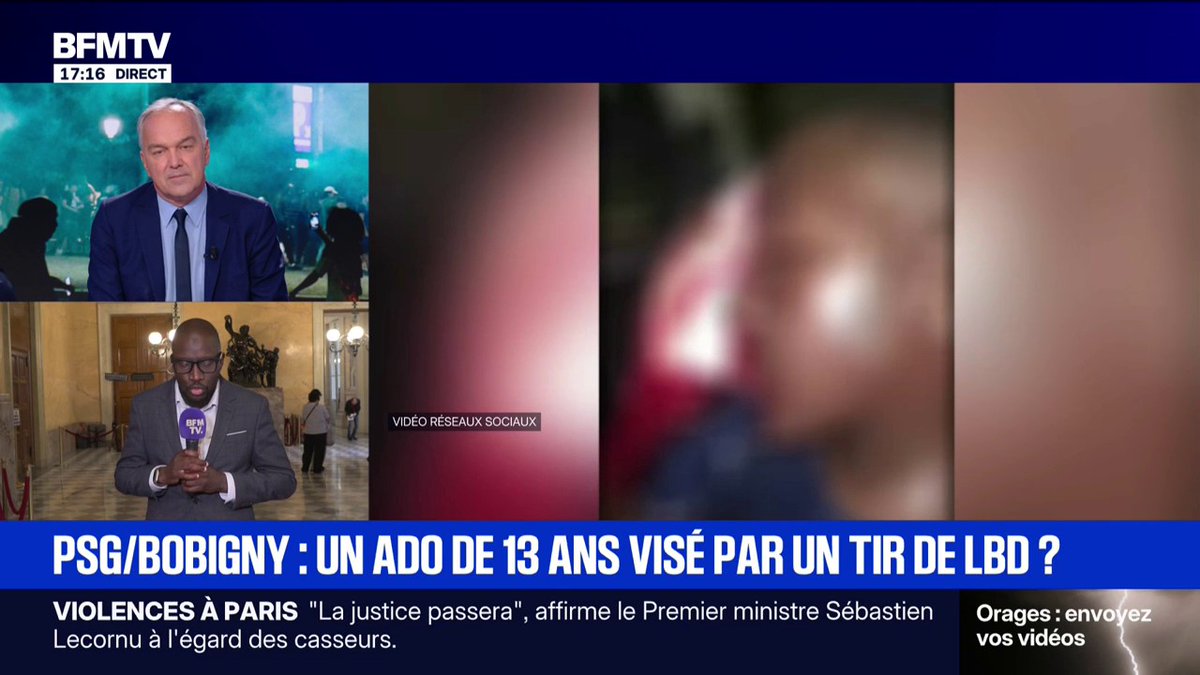 Aly Diouara, député LFI, préconise une interdiction du LBD après à la blessure à l'œil d'un adolescent à Bobigny