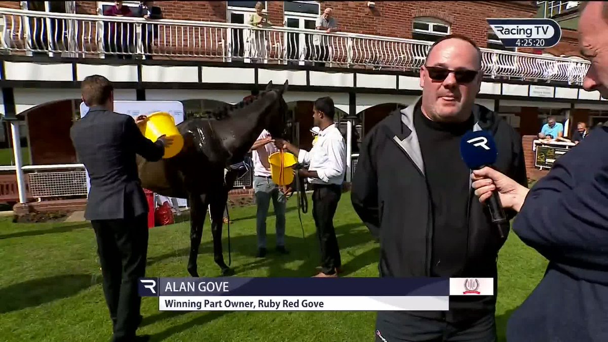🗣️ "My son was diagnosed with cancer this week &amp; goes in for treatment next week. It's amazing how things work out. Very emotional." Alan Gove on an emotional win for Ruby Red Gove