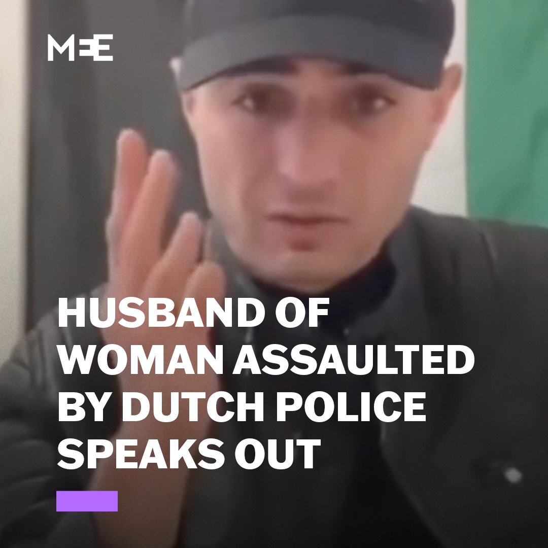 Wesam Mekdad, a Palestinian man from Gaza who was attacked by Dutch police along with his pregnant wife in a video that went viral last week, said the Netherlands, where the couple currently reside, had refused his refugee status application and decided to deport him to Egypt.
