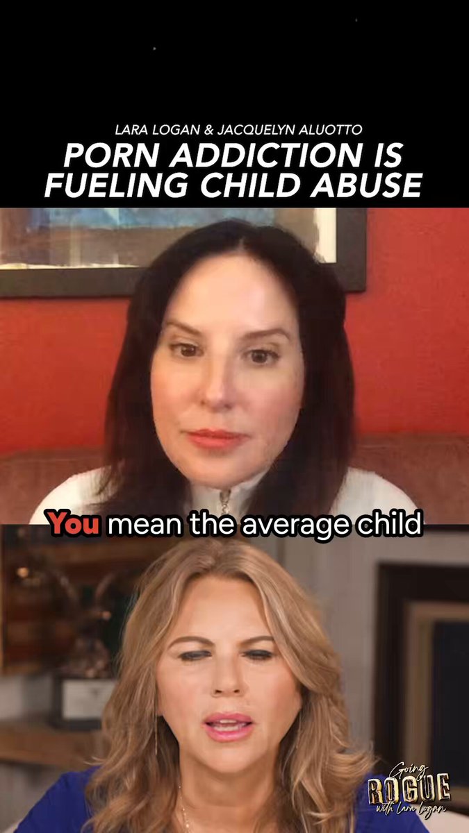 PORN ADDICTION IS FUELING CHILD ABUSE Watch Episode 82: The average age a child is first exposed to pornography is now around eight years old. Jacquelyn Aluotto discusses with Lara Logan how repeated exposure to violent sexual content can shape a child’s understanding of relationships, intimacy, and human worth during some of the most formative years of development. She argues that what many dismiss as a private issue has become a growing public crisis, influencing behavior, fueling exploitation, and contributing to harmful patterns that affect both children and society as a whole. Jackie challenges parents, educators, and communities to confront the issue directly rather than ignore its long-term consequences. In this episode of Going Rogue with Lara Logan, Jackie shares insights from more than two decades of fighting child exploitation. The conversation explores grooming, online predators, trafficking networks, pornography’s impact on children, and practical ways families can better protect vulnerable young people. Follow No Trafficking Zones: #LaraLogan #PornAddiction #ChildProtection #OnlineSafety #NoTraffickingZones