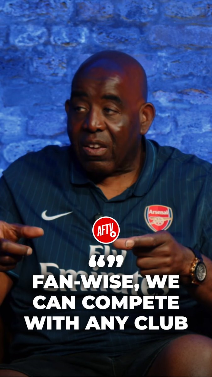 When it comes to fan support, we can compete with any club! 🔥 #FoureverArsenal