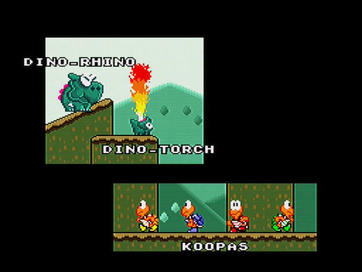 The ending for Super Mario World always makes me so happy. The second half highlighting the enemy designs and their names is like a musical slide show of an instruction manual's bestiary. I'm a sucker for knowing all the little details like Dino-Rhino's proper name. #RetroGaming