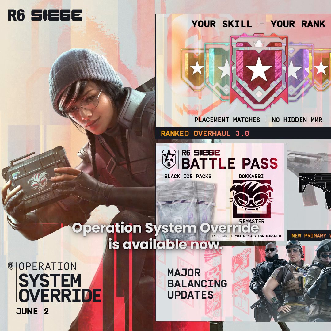 Operation System Override is LIVE 😈📱 ICYMI: here's EVERYTHING you need to know 📢