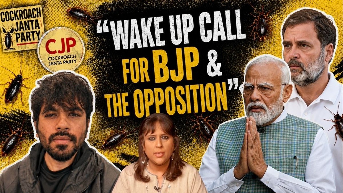 "Wake up Call for Both BJP & Opposition- all mainstream parties- BJP is in government so our questions are directed at them"- Abhijeet Dipke -Founder of Cockroach Janata Party on heading home to India & past links with AAP, charges of bot farms & more. In full