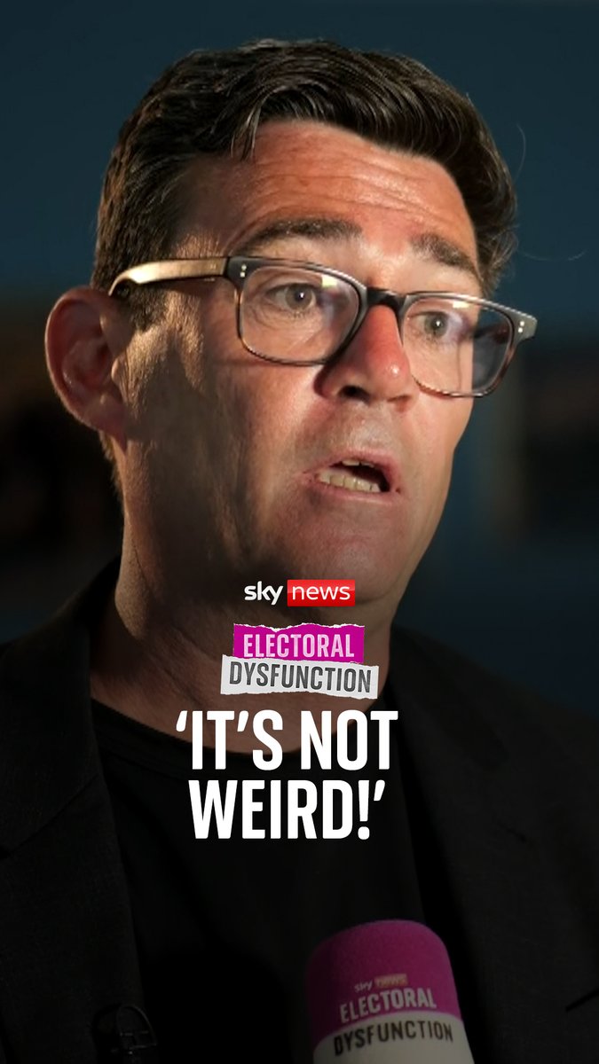 "It's a sort of weird conversation!” Beth Rigby pushes Andy Burnham on his ambitions to be the next leader of the Labour Party as he dodges questions on whether he would serve in Keir Starmer’s cabinet Listen to the exclusive podcast interview now 🔗