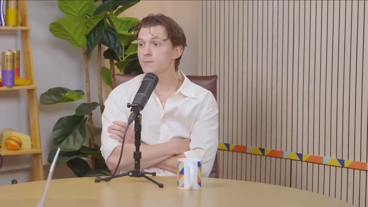 Tom Holland says his first year of sobriety was his toughest challenge. 🎥: Good Hang