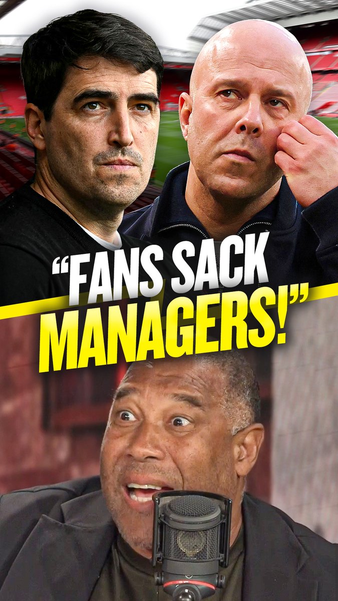 "Fans sack managers!" 😅 John Barnes claims Liverpool can't keep sacking manager after manager in the hope for another Jurgen Klopp! 🤔 #LFC #Liverpool