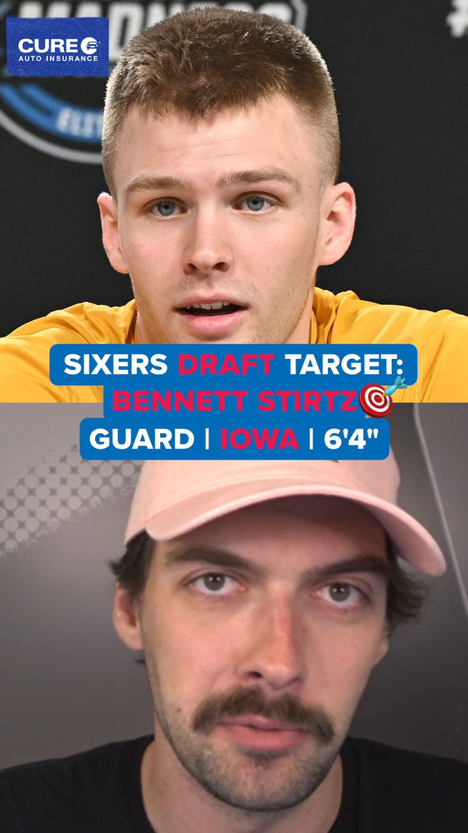 Best pure shooter in the NBA Draft this year? We take a look at Bennett Stirtz, a 6'4" guard out of Iowa. | CURE Auto Insurance