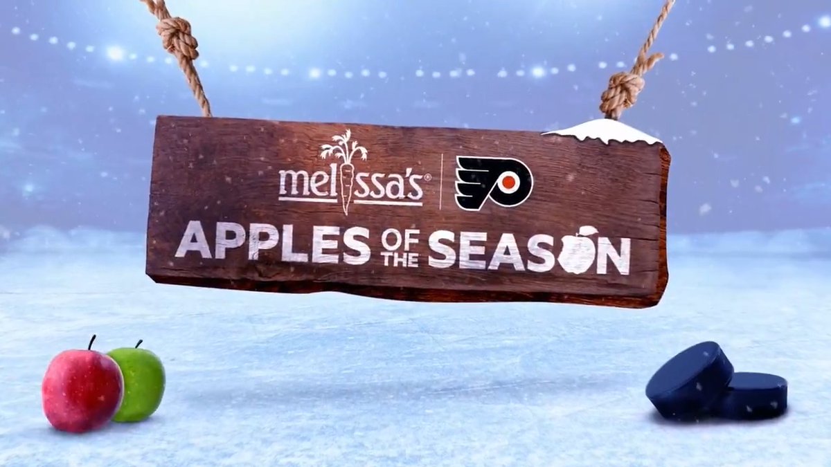 The apples were CRISP all season long. 😮‍💨🍎 #LetsGoFlyers | Melissa's Produce
