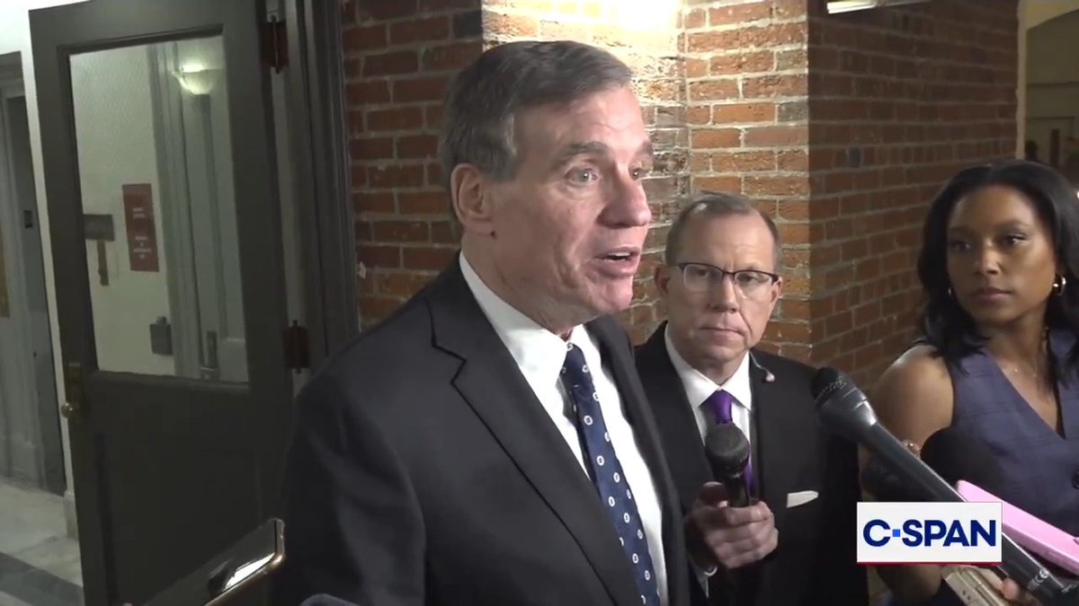 Sen. Intel Vice Chair Mark Warner on Acting Intelligence Director William Pulte: "The law was written to avoid this kind of appointment."