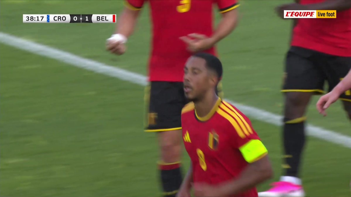 ⚽️ TIELEMANS OUVRE LE SCORE POUR LA BELGIQUE 🇧🇪 EN AMICAL FACE À LA CROATIE 🇭🇷 ! EXCELLENT TRAVAIL DE JEREMY DOKU ! 🤩 🎥 L'Équipe