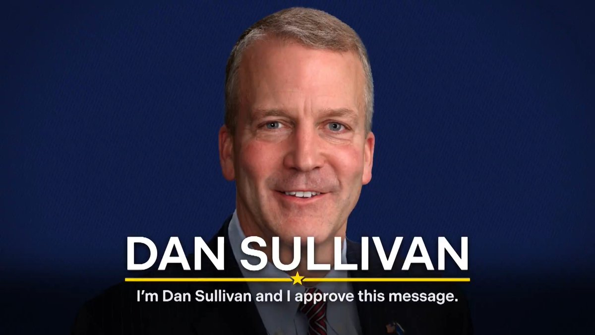 There are two candidates running for the Republican Senate nomination who are both named Dan Sullivan and a new policial ad just dropped to differentiate the two 🤣 #FallonTonight