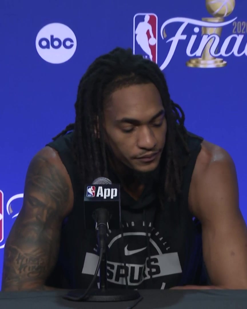 "We didn't get here to say, 'We're the Western Conference Finals champions,' we want to sit here and say, 'We're the NBA Champions, we won The Finals.'" - Devin Vassell