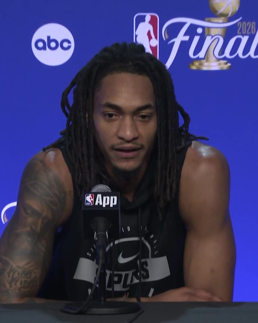 "The Knicks have played us really well this year...we feel like we gotta get some get back because they've been successful against us." - Devin Vassell