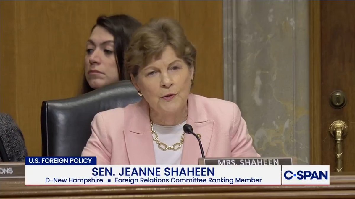 Sen. Shaheen: "We are on the verge of losing the very alliances that we have built for decades because the president manufactured a crisis over Greenland."