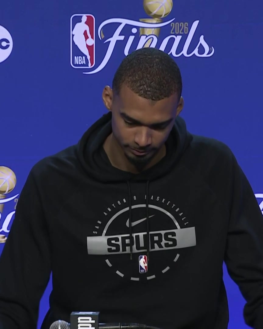 "It's a great team of experienced guys who are not here by chance, but by relentless effort over the years...they're right where they are supposed to be" - Victor Wembanyama on the Knicks