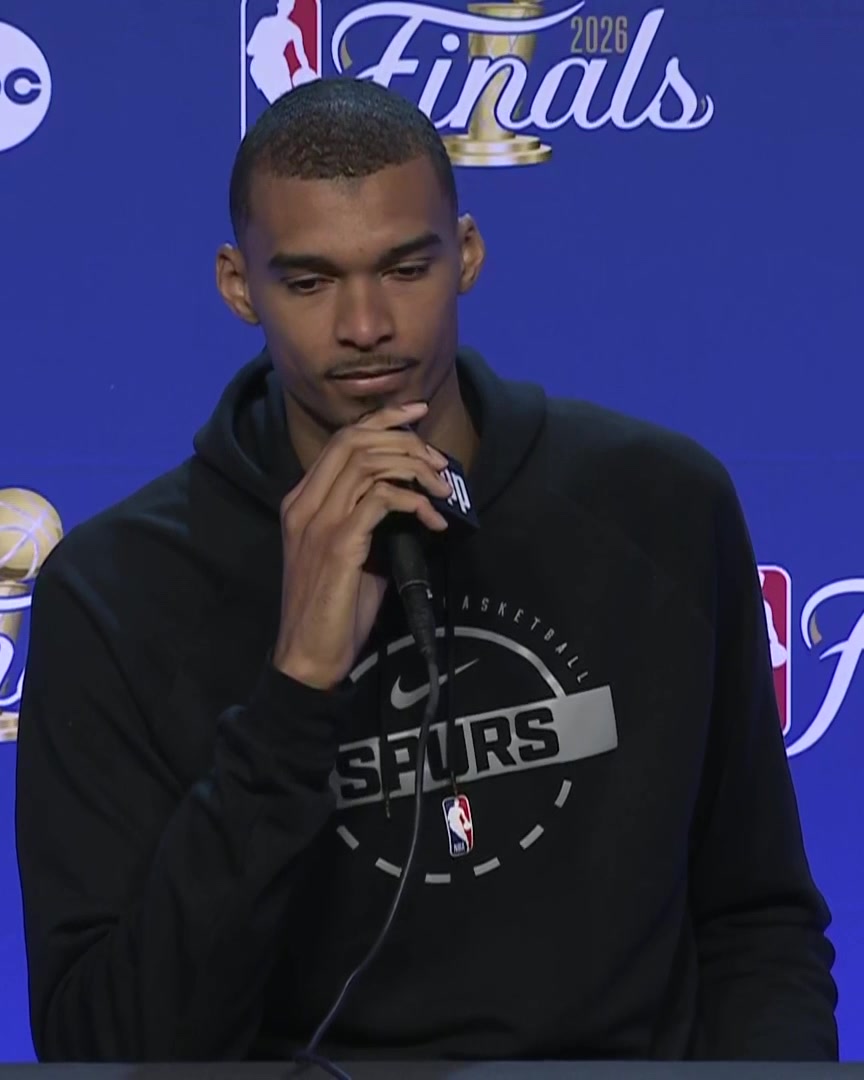 "Coming back down from this is a challenge, and it's not done yet. We still need to come back down to Earth and realize that we haven't done the hardest thing, the job isn't done at all." - Victor Wembanyama on the emotions of the Spurs following the WCF