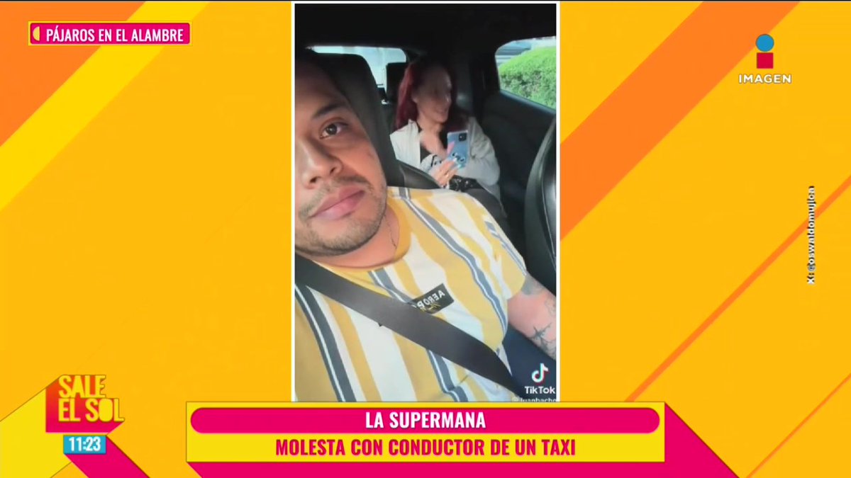 "La Supermana" EXPLOTA contra CONDUCTOR de TAXI por supuestamente COBRARLE de MÁS. ¿Crees que tenía razón en reclamar? #SaleElSol🌞: #SaleElSolTV