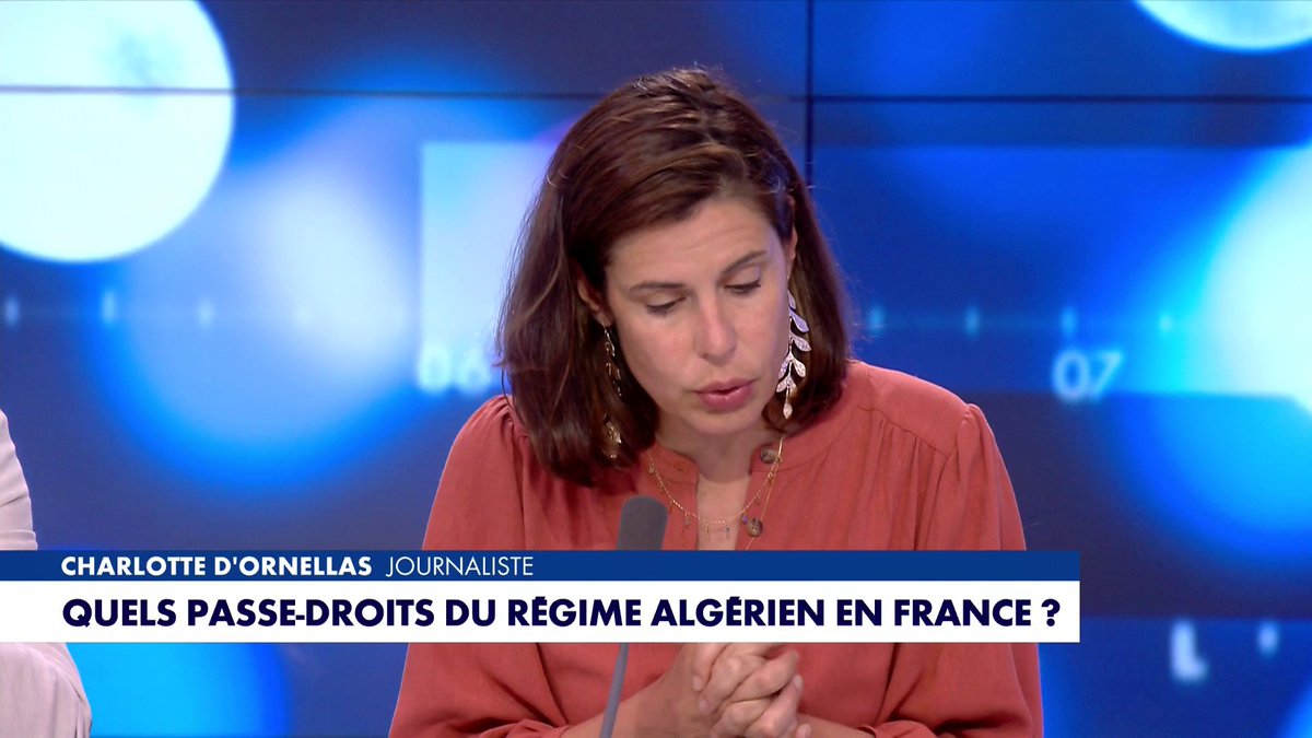 Charlotte d'Ornellas, à propos des relations France-Algérie : «Il est étonnant que, à ce point, la France accepte de livrer le beurre, l'argent du beurre et le sourire de la crémière», dans #Facealinfo Toute l'info est à retrouver sur