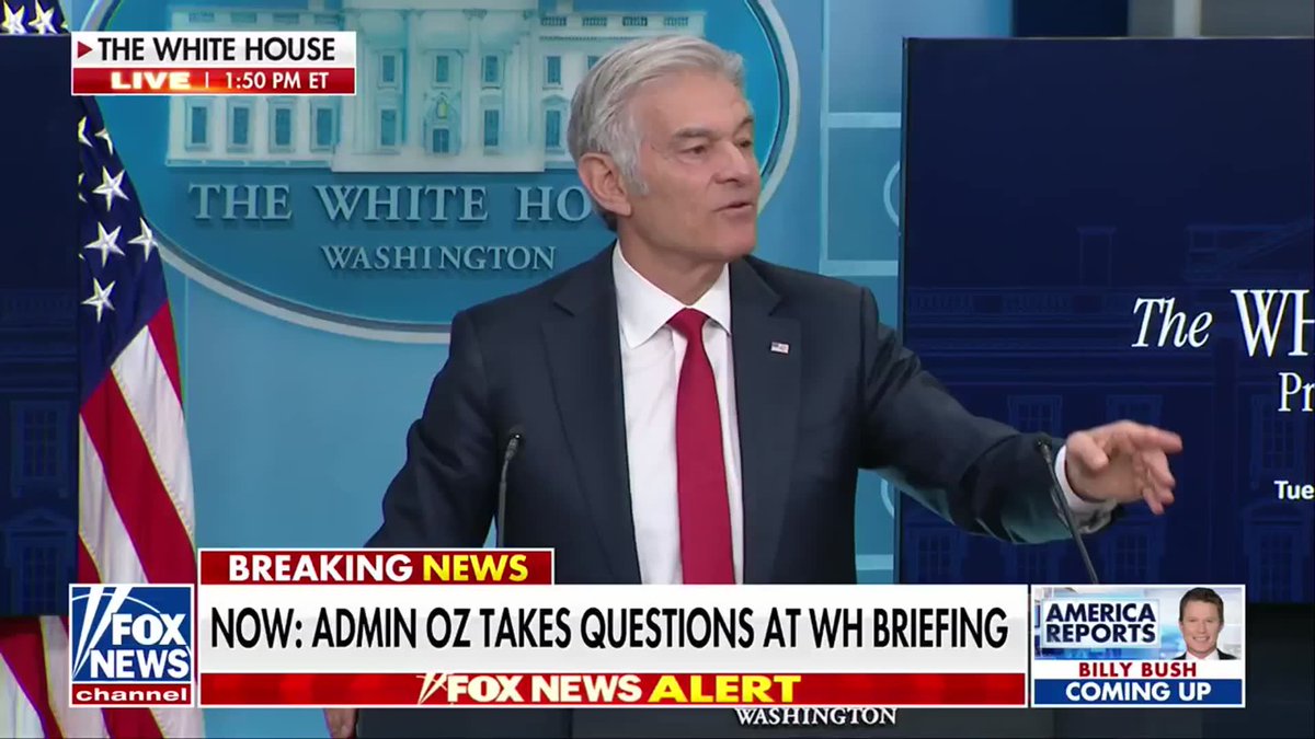 “Treating stupid is really hard.” CMS Administrator Dr. Oz gives his medical advice for Americans suffering from "the very serious ailment" of Trump Derangement Syndrome.