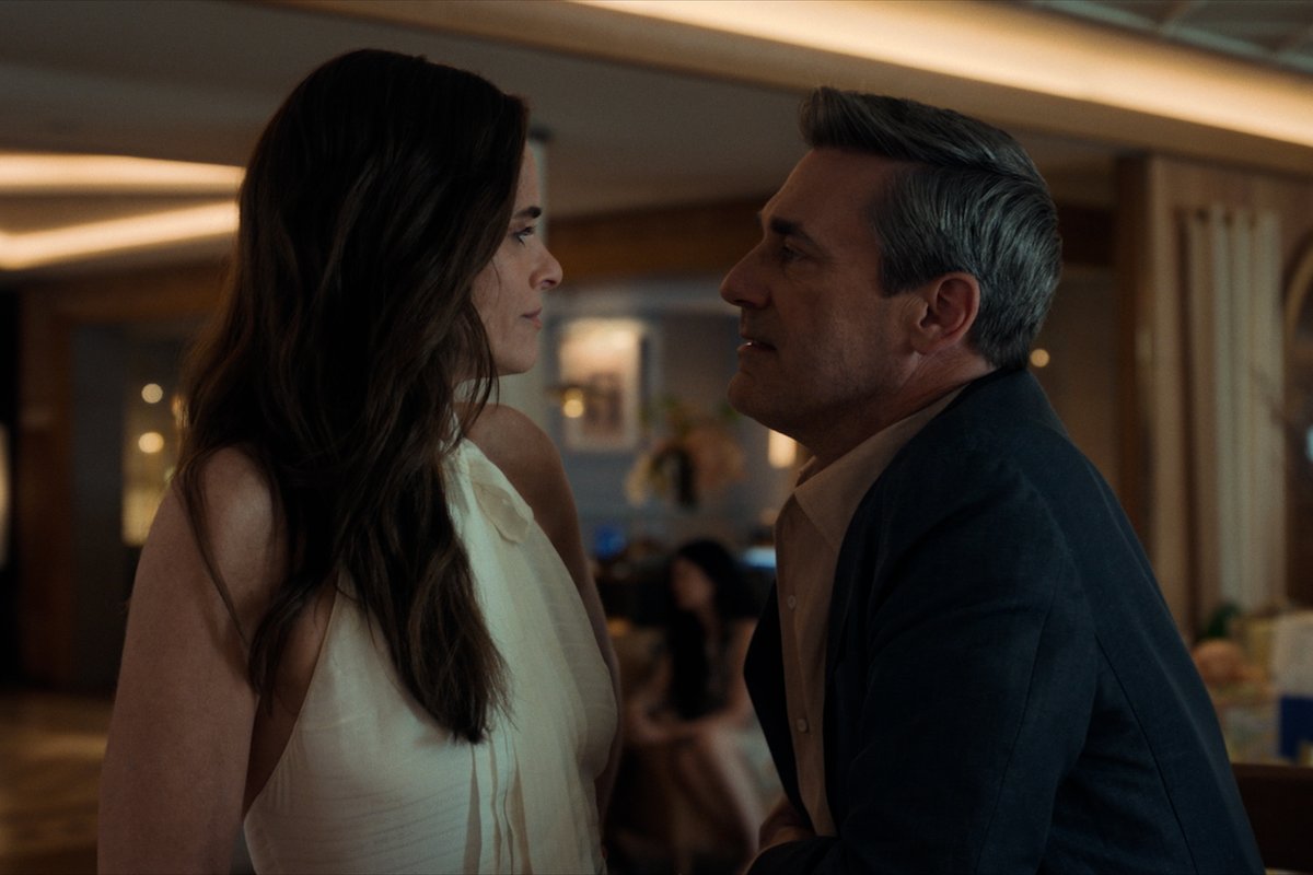 Nothing feeds sexual tension like a divorce. #YourFriendsAndNeighbors — Now Streaming