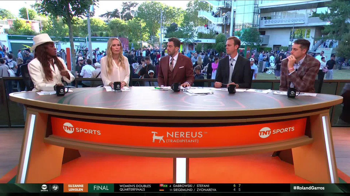 .sloanestephens says that the Brazilian crowd is going to be the difference maker in tonights matchup between No. 28 Joao Fonseca and No. 26 Jakub Mensik 🇧🇷🔥