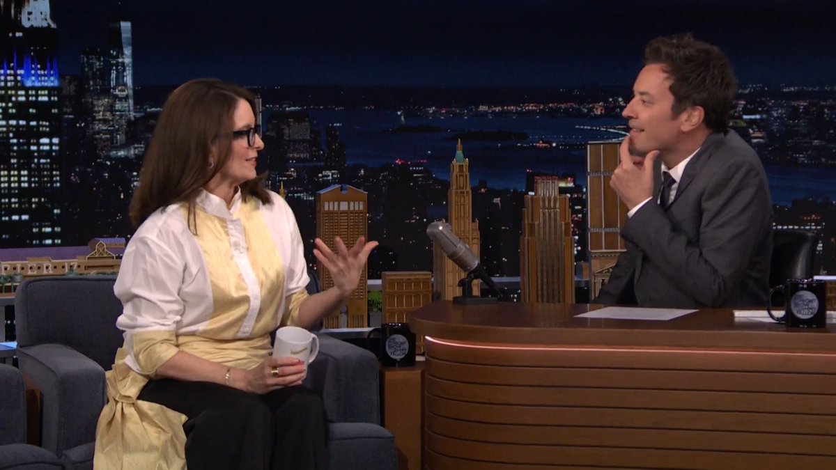 The ladies are taking over Broadway ❤️ Ana Gasteyer Rachel Dratch Maya Rudolph #FallonTonight