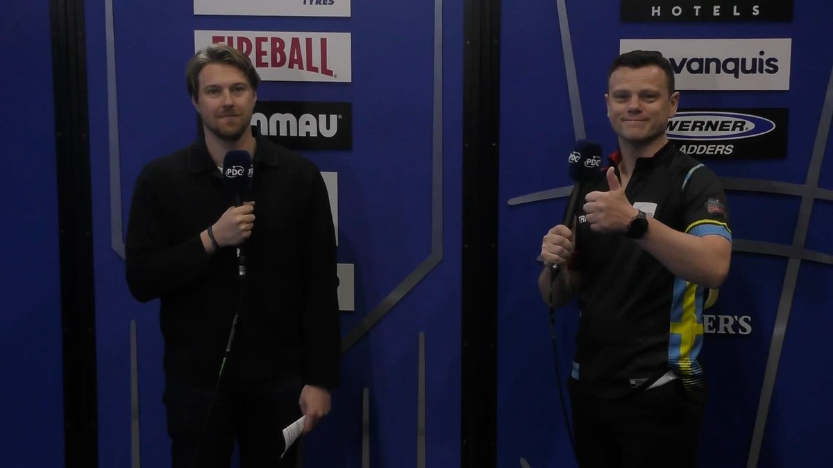 🗣️ "My finishing was really good today, especially at important times. That is what got me over the line today." Jeffrey de Graaf reflects on his second PDC title after winning #PC19 in Milton Keynes!