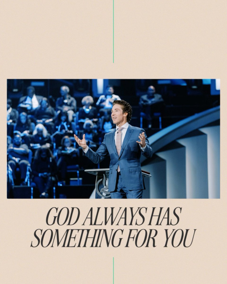 Start thinking young thoughts, fresh thoughts. “My body may be aging, but I’m not getting older. My spirit is alive and full of faith and expectancy.” You haven’t aged out of your purpose; you’re aging into your purpose. Check out this message from Joel! "This Is Your Best Age":