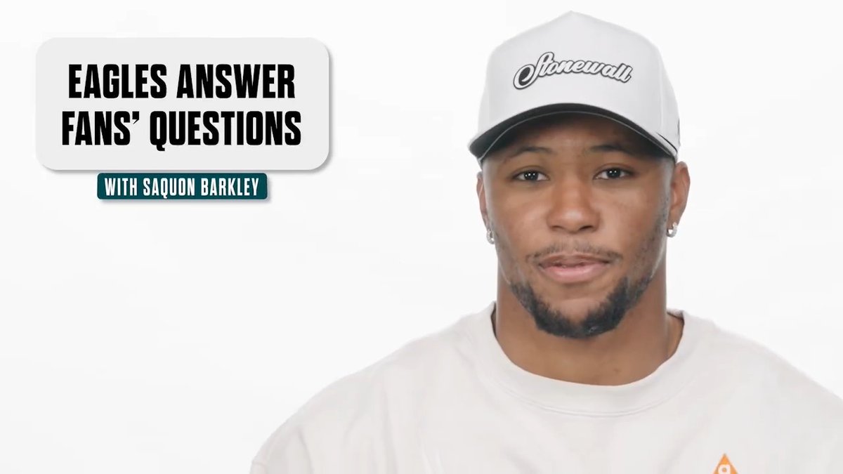 Saquon answers your most pressing questions 😂