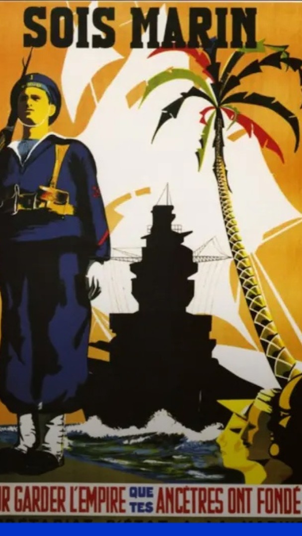 Le compte de “La Marine recrute” publie une illustration datant du régime de Vichy
